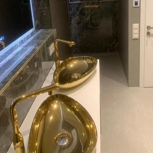 Godlene Waschbecken